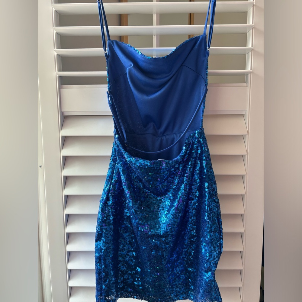 Lucy in the Sky Starstruck Strappy Dress NWOT - Picture 4 of 5